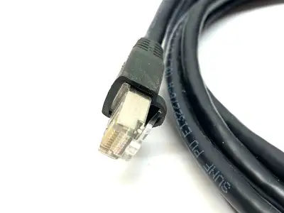Used Banner Engineering Ethernet Cordset 69987 Connector Accessories Michigan US | Maverick Industrial Sales #1401704