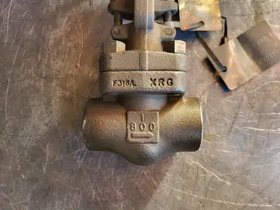 1" Class 800 Globe Valve B16.34