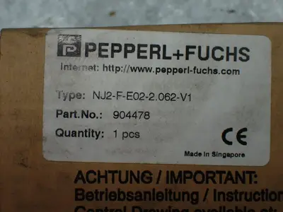 NEW PEPPERL+FUCHS NJ2FE022.062V1