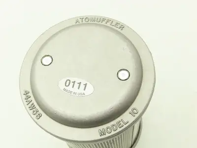 Allied Witan 0111010 M10 Alwitco AtoMuffler 1" NPT 125PSI Max Pressure