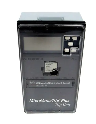 USED GENERAL ELECTRIC AKO50C3F1602 MICROVERSATRIP PLUS UNIT 1600A – 600A