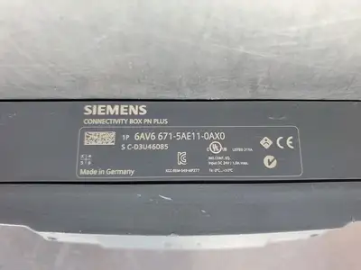 USED Siemens 6AV6-671-5AE11-0AX0 Profinet Connectivity Box PN PLUS