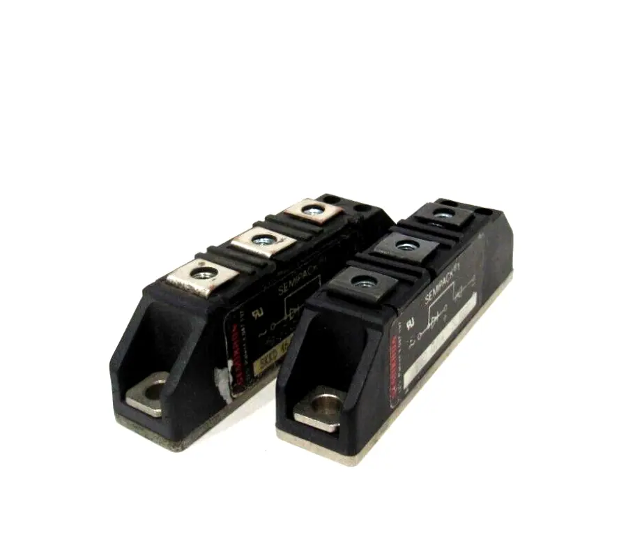 LOT OF 2 USED SEMIKRON SKKD 46/14 THYRISTOR MODULE SKKD4614