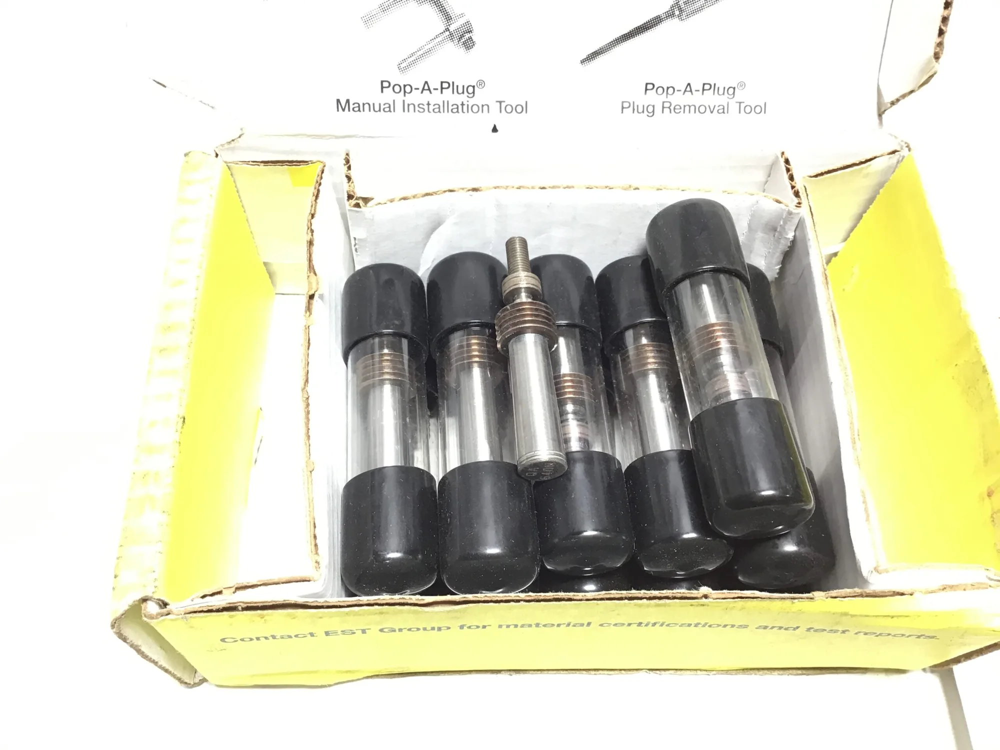Curtis Wright P2-660-N-QA Pop-A-Plug II Heat Exchanger Tube Plugs (Lot of 12)
