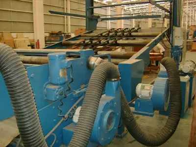 66″ x 85″ TCY 2 color Rotary Die Cutter