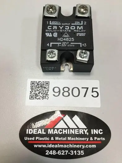 Used CRYDOM HD4825 Relays & Switches Michigan US | Ideal Machinery #590750
