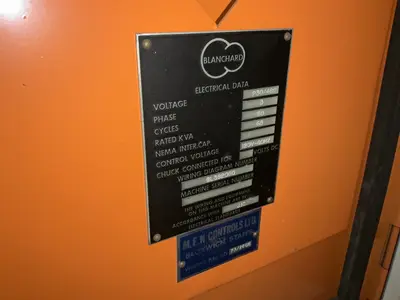 Used BLANCHARD 2242 Rotary Surface Grinders Ohio US | HGR 24 #1333801