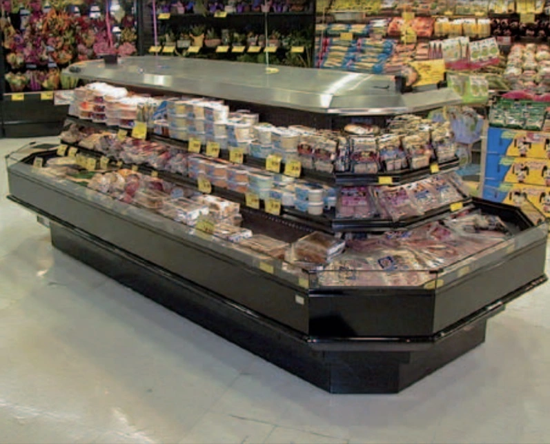 84-0019 Barker PF13R1 13' Remote Deli Island Cooler