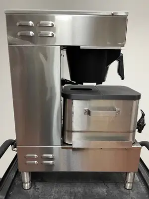 Used Curtis Used Curtis TBP 3 Gallon Low Profile Universal Tea Brewer with Dispenser - 120V - BH Coffee Equipment Illinois US | Falcon Restaurant Supply #1374919