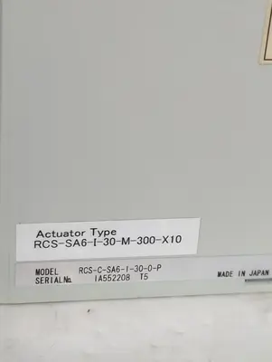 Used ROBO CYLINDER RCS-C-SA6-1-30-0-P Industrial Controls Ohio US | Surplus Asset Holdings #1364286