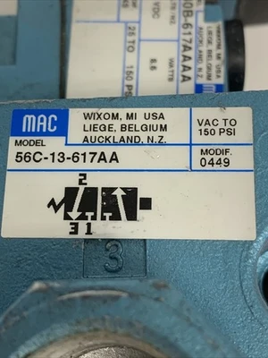USED MAC VALVE 56C-13-617AA