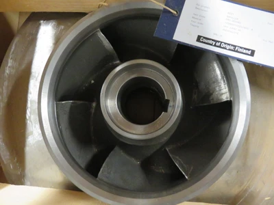 Impeller for Sulzer pump model SRU-35S560, material A890 Unused