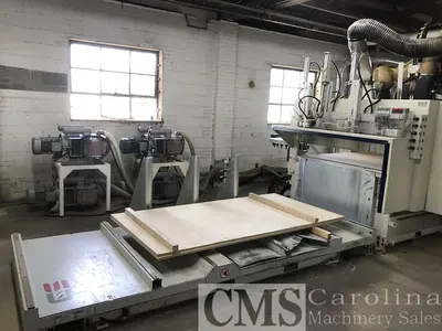 USED 2014 SCMI ROUTECH ACCORD 40 NST CNC ROUTER WITH PANEL LOADER