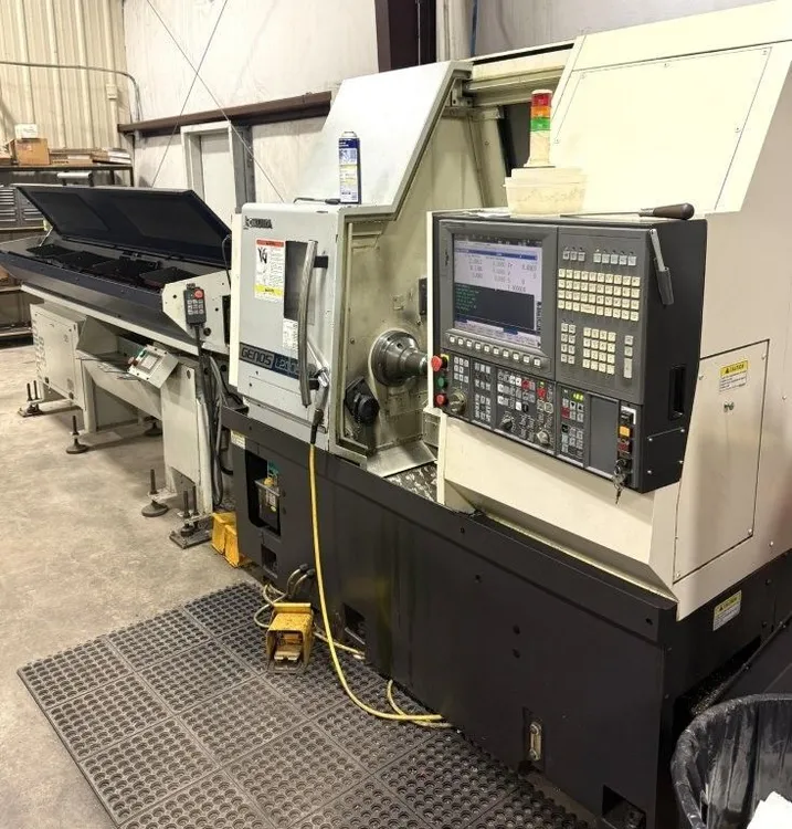 Used 2013 OKUMA GENOS L200E-MY CNC Lathes Maryland US | Clark Machinery Sales, LLC #1361974