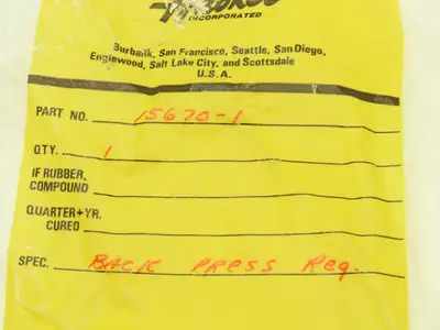Used HASKEL _UNKNOWN_ Valves/Fittings | Arrow Industrial #565978