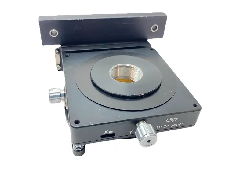 Used NEWPORT PRECISION LENS X/Y POSITIONER 2" LENS 100TPI Optomechanical / Motion Control Michigan US | Maverick Industrial Sales #1092646