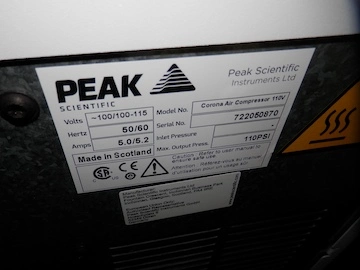 Used _UNKNOWN_ _UNKNOWN_ Nitrogen Generators California US | Biotech Equipment Sales #1464651