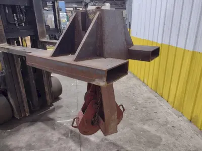 25 TON (50,000 LBS) CLAMP-CO MODEL #NS25 BEAM LIFTING CLAMP: YOBRO #24844