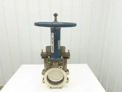 ITT Fabri-Valve C67R304  8" Stainless Knife Gate Valve Rising Stem 150 CWP