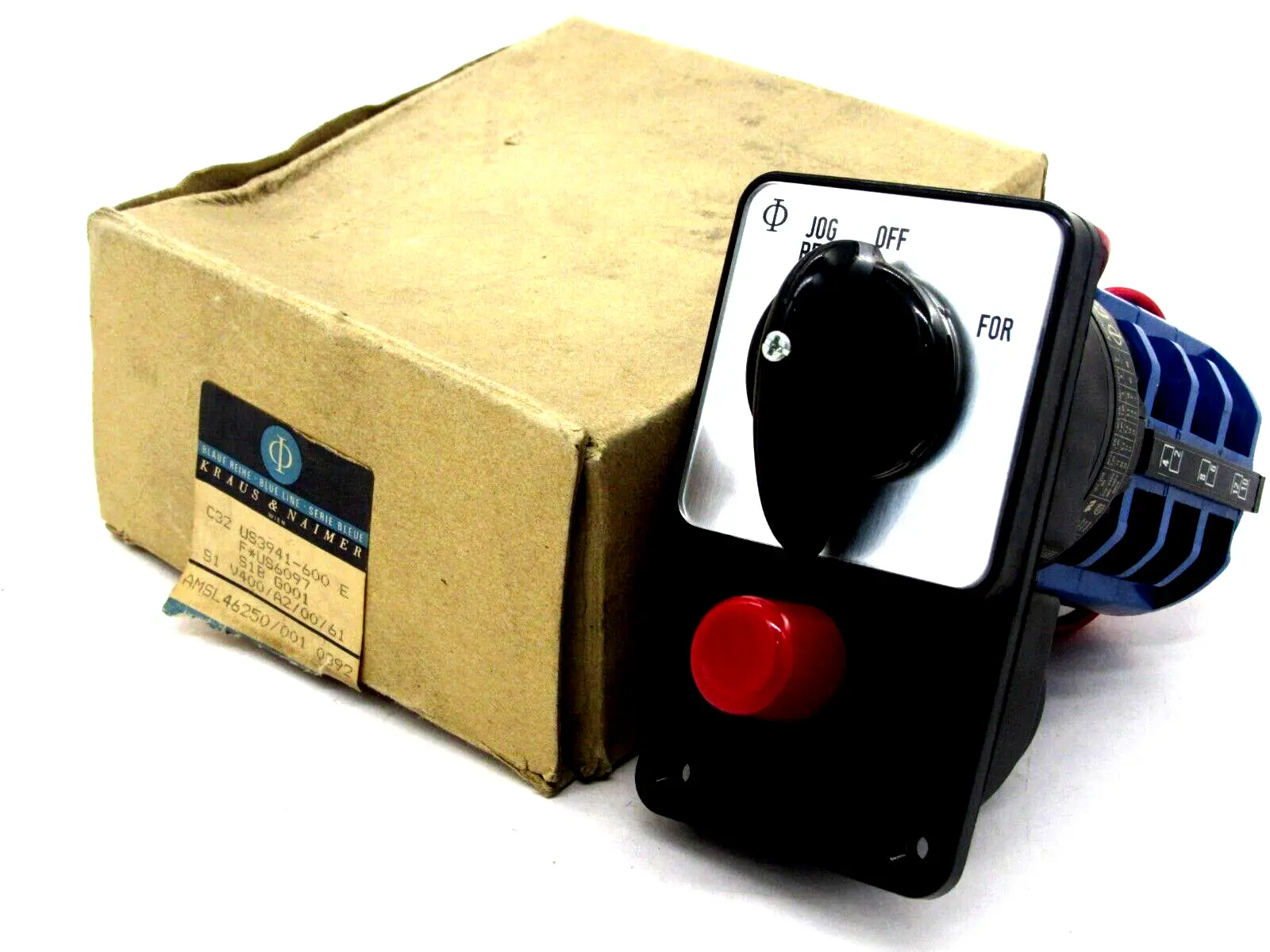 NEW KRAUS & NAIMER C32US3941-600 TRANSFER SWITCH C32US3941600