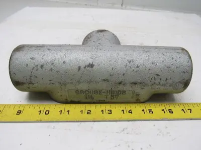 Crouse-Hinds T57 1-1/2" Conduit Outlet Body Lot of 8