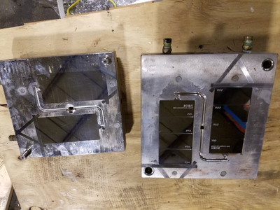 USED 1990 MASTER PRECISION MOLD TECHNOLOGY STEP CHIP MOLD