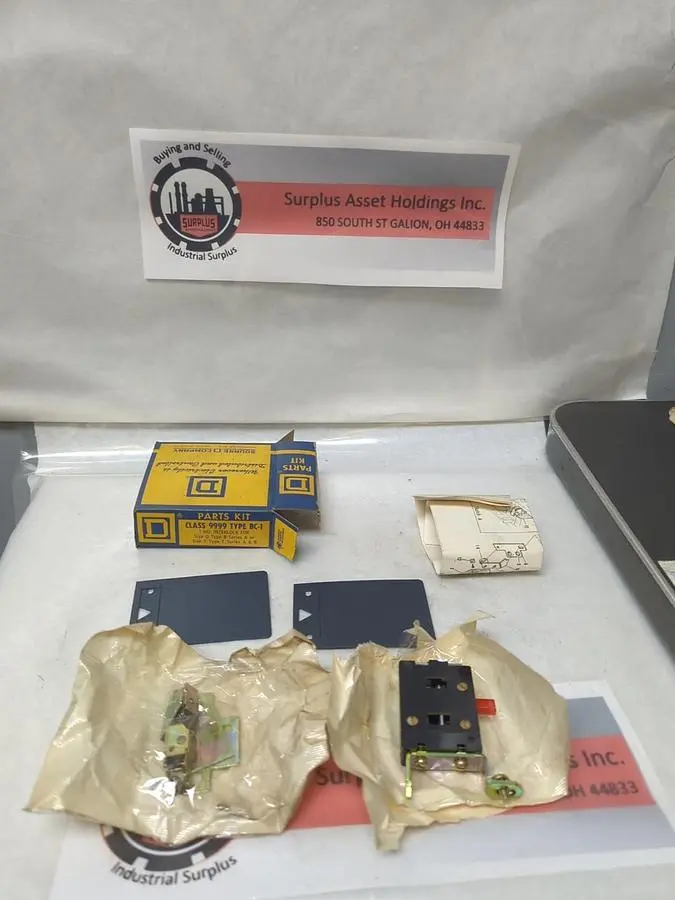 New | in-Stock SQUARE D 9999BC-1 Miscellaneous Equipment (Electrical & Power) Ohio US | Surplus Asset Holdings #1239371