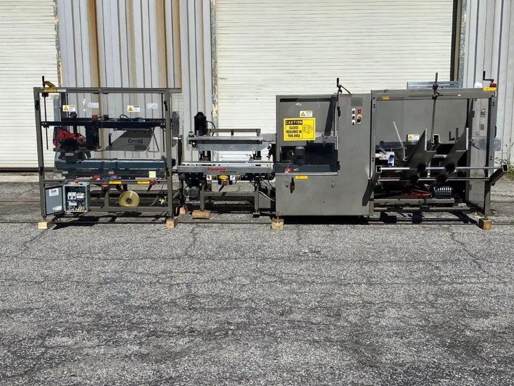 Used COMBI PACKAGING (NORTH CANTON, OH) ERGOPACK SYSTEM Case Erectors South Carolina US | North Star Packaging #393392