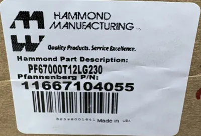 PFANNENBERG PF67000 Electrical/PLC/Automation | ESS Industrial Equipment Sales (4)