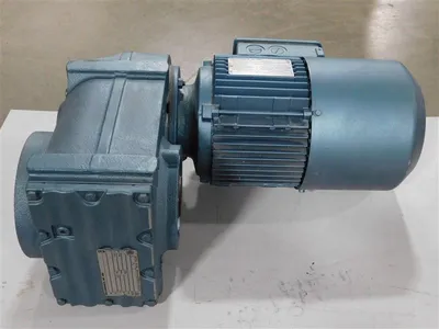 1.8 HP SEW SDFT90L6/2BMG2HR Gear Motor RPM 1040 In/3180 Out 460Y/Y VAC Used