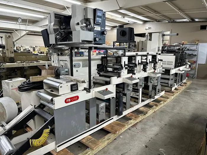 Used NILPETER MODEL FB4200S Flexo Printing Presses | J&J Converting Machinery #440495