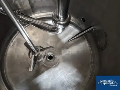 USED Precision 200 Liter Precision Stainless Reactor, 316 S/S, 45/100#