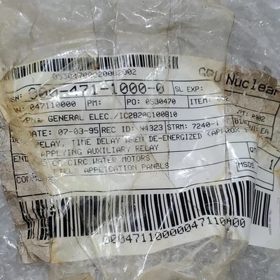 NEW GENERAL ELECTRIC IC2820-C100B10
