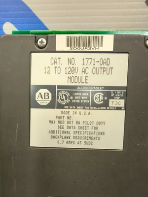 Allen-Bradley 1771-0AD PLC Input & Output Modules | ESS Industrial Equipment Sales (5)