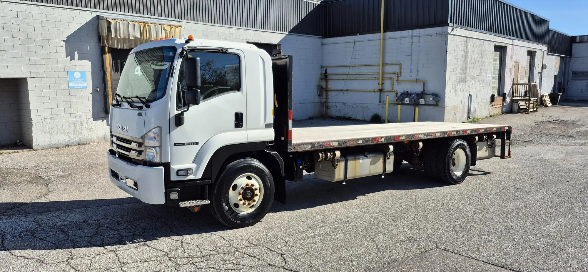 Used 2018 ISUZU FTR Flatbed Trucks Ontario CA | Platinum Group #1359948