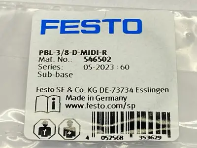 NEW FESTO 546502
