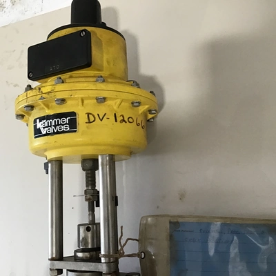 Kammer Valves 35038-I/P Actuator Stainless Valves 1-1/2″ Spring Range 13-27