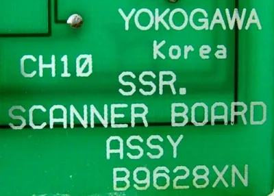 NEW YOKOGAWA B9628XN SCANNER BOARD