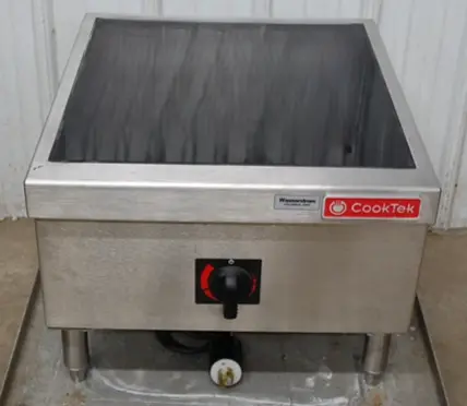 142-1269 CookTek MSP8000-415 Free Standing Stock Pot Induction Range