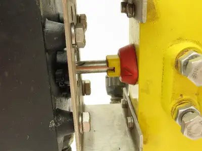 Hytork 131 Pneumatic Spring/Air Actuator 1" Flanged AKH2 Ball Valve FEP Lined