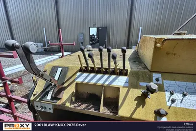 Used 2001 BLAW-KNOX P875 PAVER Asphalt Pavers Louisiana US | Proxy Equipment #1378224