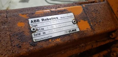 ABB IRB1400-M98 Robot Manipulator Arm w/ Controller and Teach Pe
