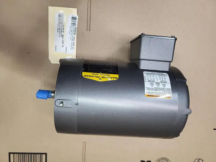 New | in-Stock BALDOR BALDOR .5 HP MOTOR 35B0112N043G1 / CAT: M3160 / FRAME: 56 - 850 RPM - 230 /460 - 3 PH NO BOX Motors (misc) | ND Industrial Surplus #1216995