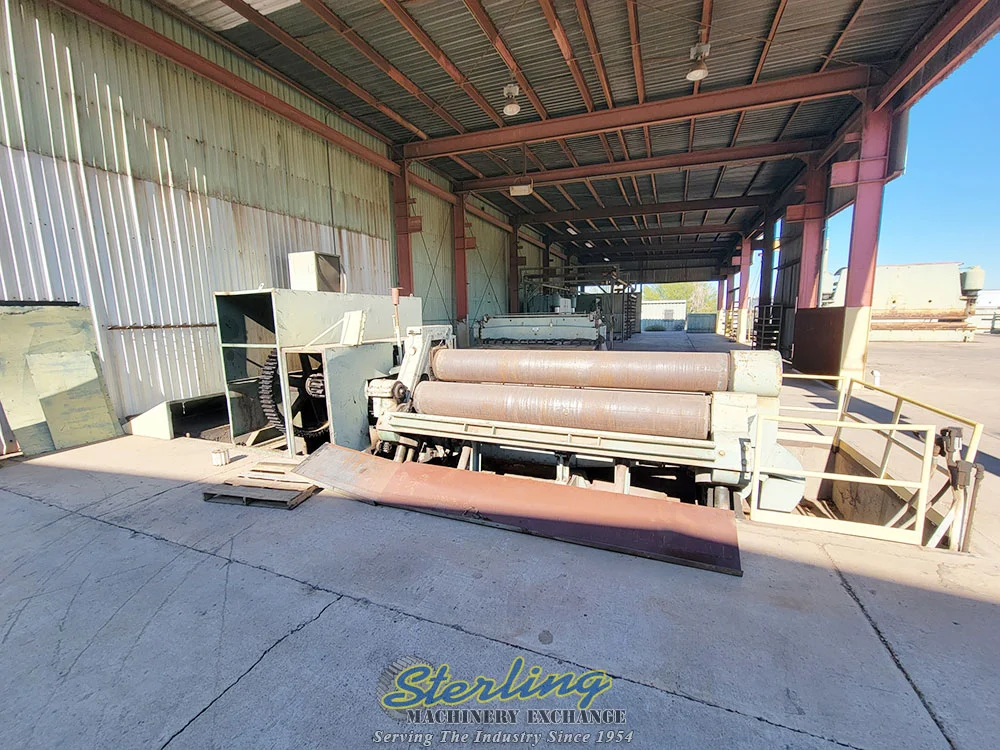 Used BERTSCH #20 Plate Bending Rolls including Pinch California US | Sterling Machinery Exchange #1465790