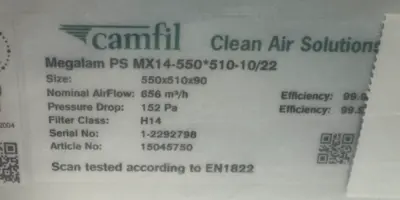 NEW CAMFIL 15045750