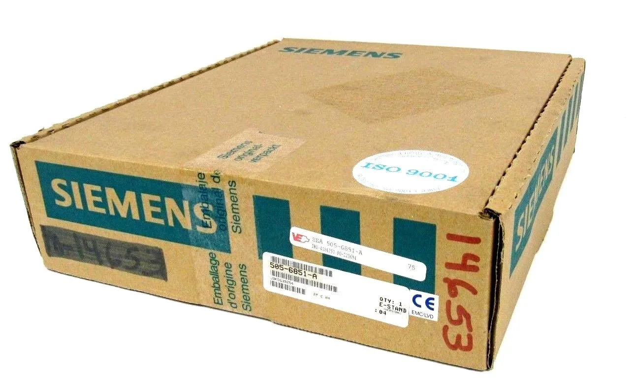 NEW SIEMENS 505-6851-A REMOTE BASE CONTROLLER 5056851A
