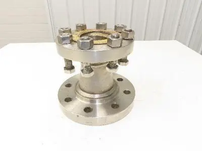 Enlin 304L Stainless Butt-Weld Concentric Pipe Reducer 4x3" Flanged Class 300