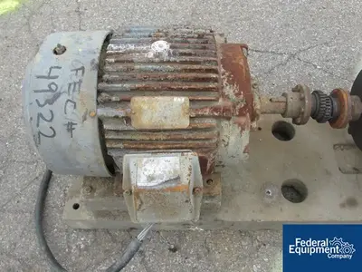 USED Wanner Engineering 4" x 3" Stan-Cor Centrifugal Pump, Type A40, Kynar