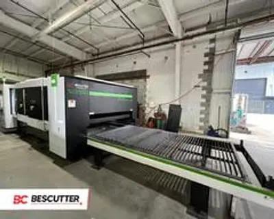 2026 Bescutter FLY PRO 5'X10' | 1500W - 6000W IPG | Fiber Laser Metal Sheet and Pipe Cutter Full Enclosure with Parallel Shuttle Table