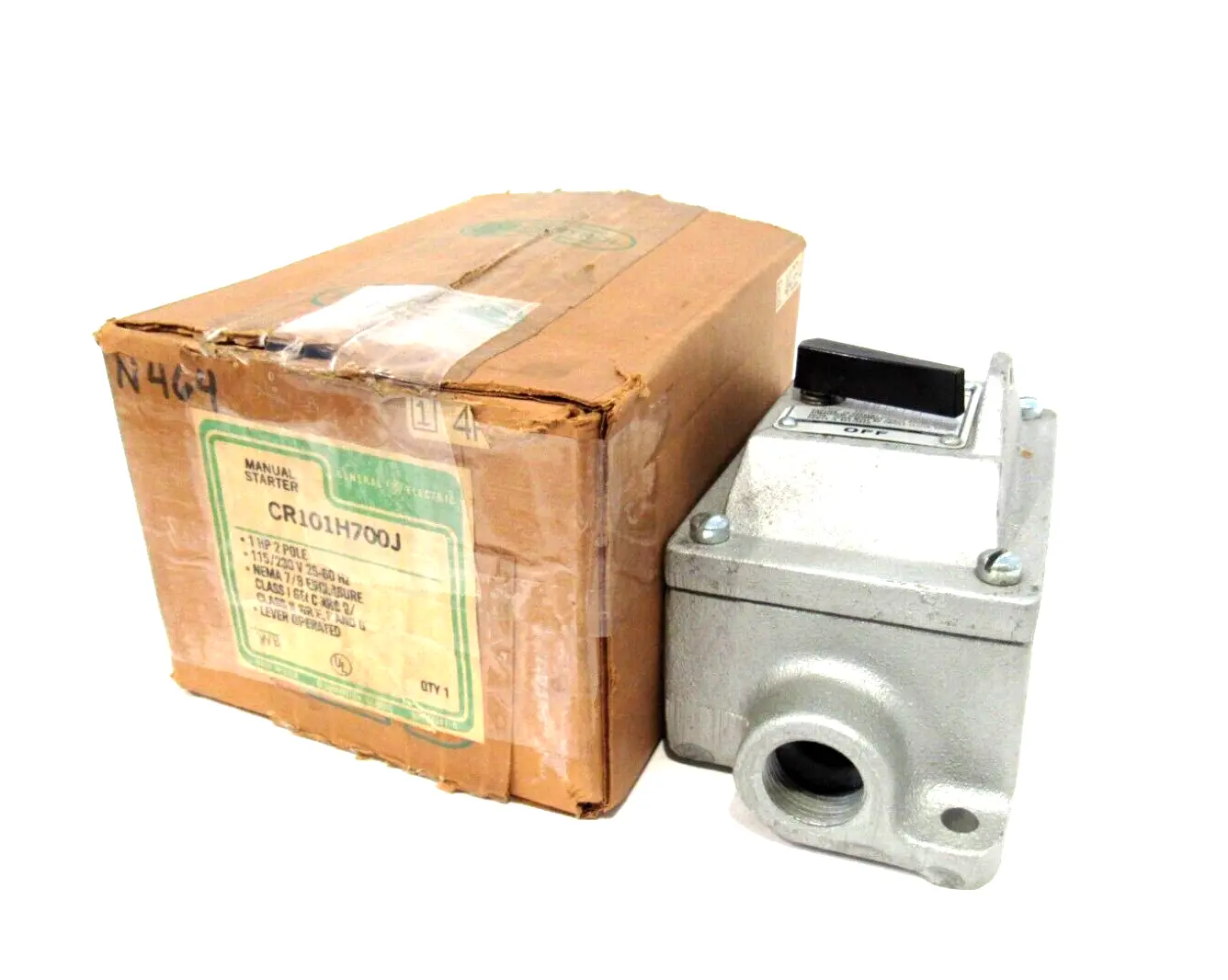 NEW GENERAL ELECTRIC CR101H700J MANUAL MOTOR STARTER